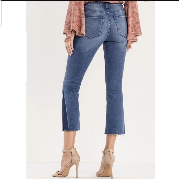 Miss Me distressed Midrise bootcut cropped Jeans - Picture 4 of 8